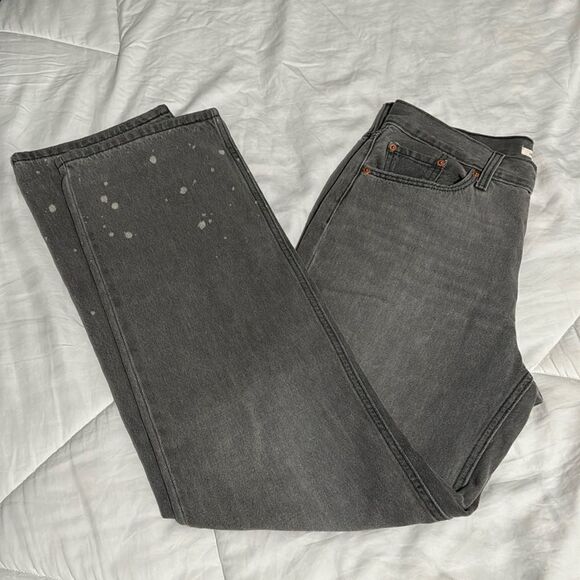 NWOT Levi’s Low Pro Women’s Jeans - Worn In Light Gray 29 - Picture 3 of 12
